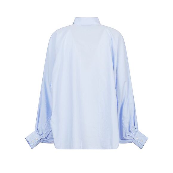 Sosue Women's Shirts Clear Blue